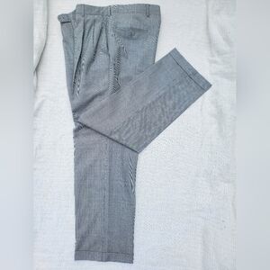 Keithmoor Dress Pants Mens 38 Waist, 40 Full Length, Black And White